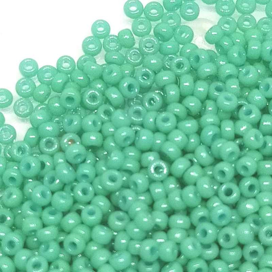 11/0 MIYUKI - rocalla - Duracoat Opaque Sea Opal - 1gr.  - Miyukilandia