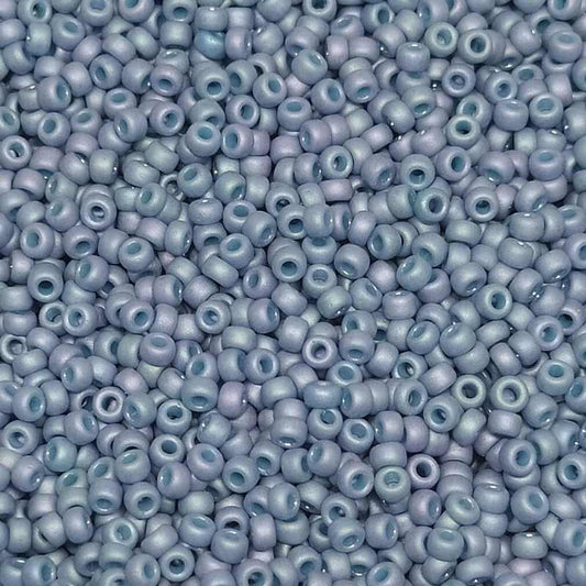 11/0 MIYUKI - rocalla - Fancy Frosted Pale Blue Lila - 1gr.  - Miyukilandia