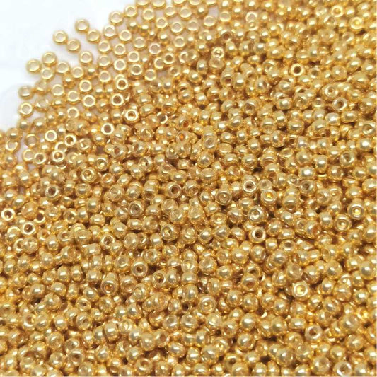 11/0 MIYUKI - rocalla - Galvanized Gold - 1gr.  - Miyukilandia
