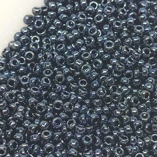 11/0 MIYUKI - rocalla - Gunmetal - 1gr.  - Miyukilandia