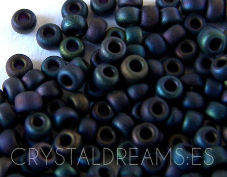 11/0 MIYUKI - rocalla - Metal Mate Mauve - 1gr. -  - Crystaldreams Abalorios