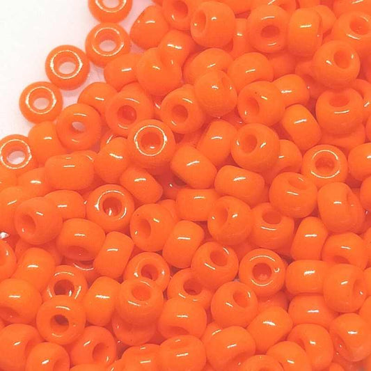 11/0 MIYUKI - rocalla - Opaque Orange - 1gr.  - Miyukilandia