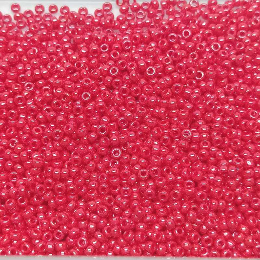 11/0 MIYUKI - rocalla - Opaque Red Luster - 1gr.  - Miyukilandia