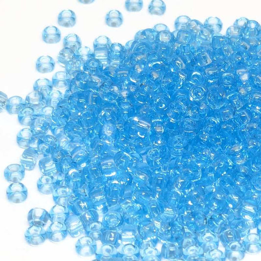 11/0 MIYUKI - rocalla - Transparent Aqua - 1 gr. -  - Crystaldreams Abalorios