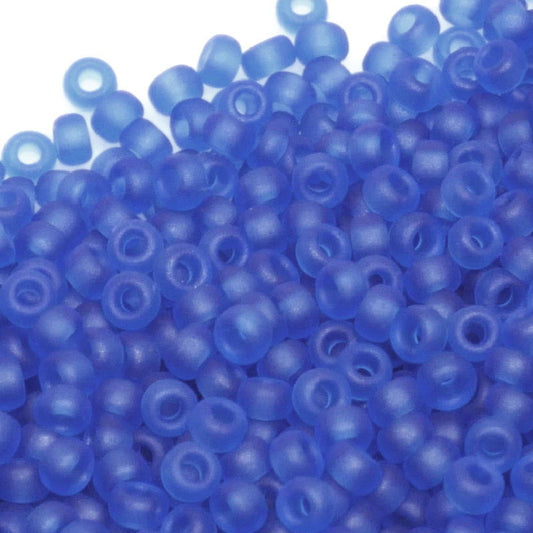 11/0 MIYUKI - rocalla - Transparent Matte Capri Blue 1 gr. 149F -  - Crystaldreams Abalorios