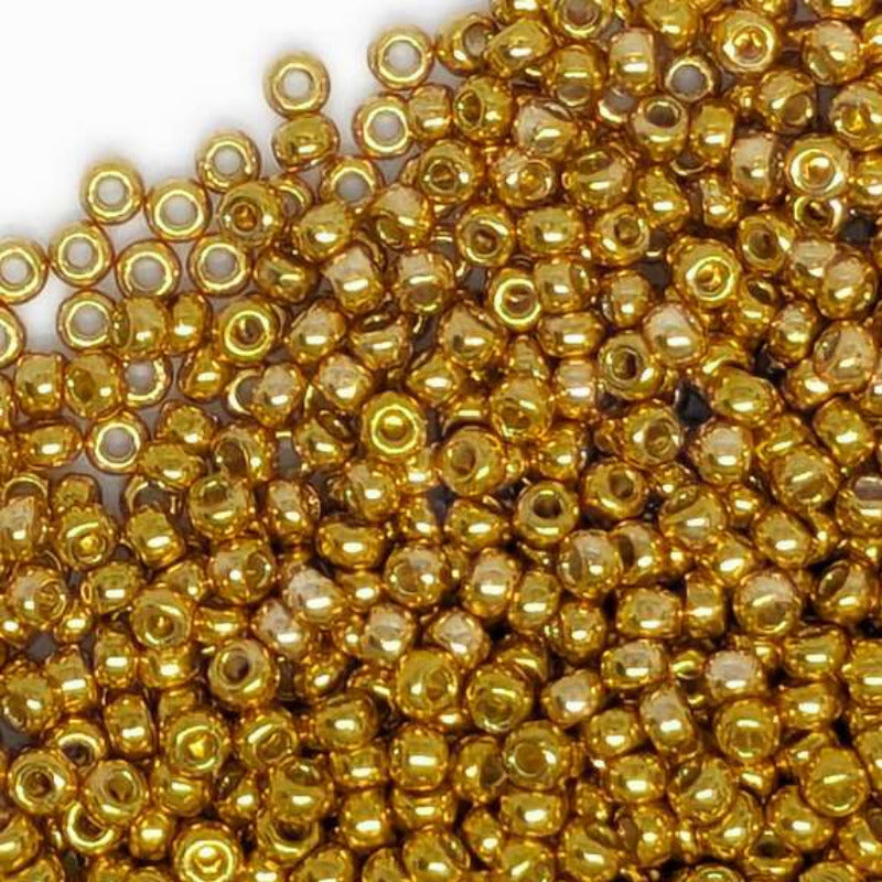 rocallas miyuki galvanized yellow gold