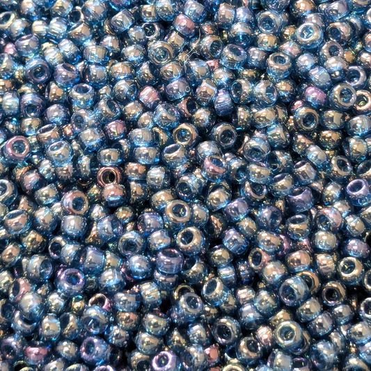 11/0 MIYUKI Rocalla 0305 - Montana Blue Gold Luster - 1gr.  - Miyukilandia