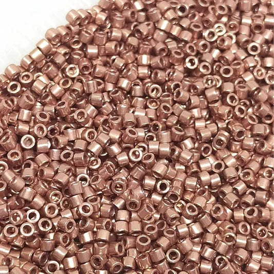 11/0 MIYUKI delica DB0040 - Copper Plated - 1gr.  - Miyukilandia