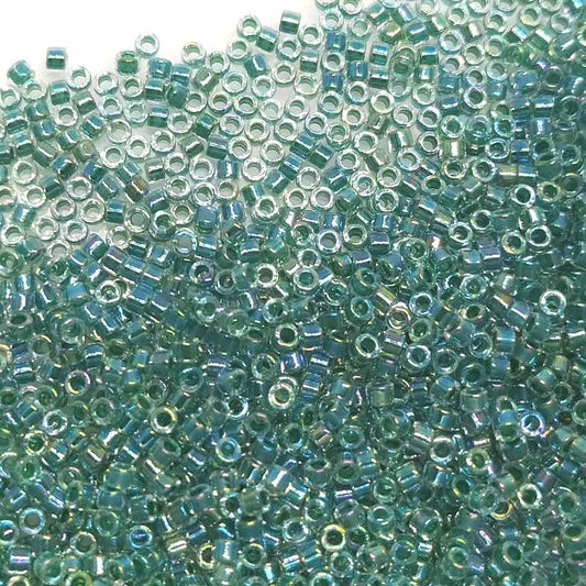 11/0 MIYUKI delica DB0060 - Crystal Erinite AB Lined - 1gr.  - Miyukilandia