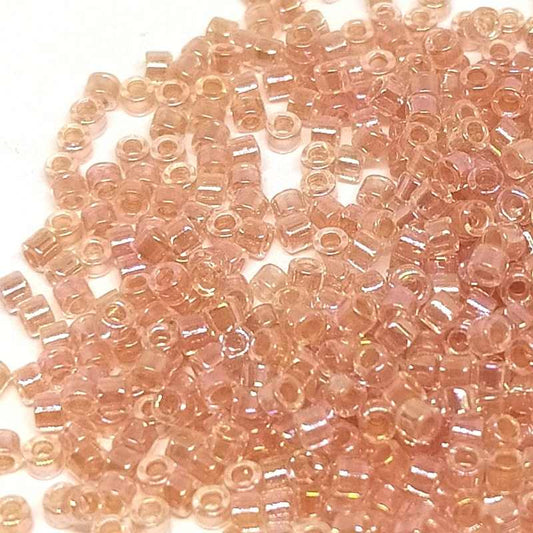 11/0 MIYUKI delica DB0054 - Crystal Peach AB - 1gr.  - Miyukilandia