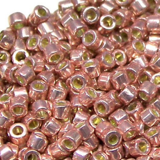 11/0 MIYUKI delica DB1839 - Duracoat Gal. Dark Coral -  1gr.  - Miyukilandia