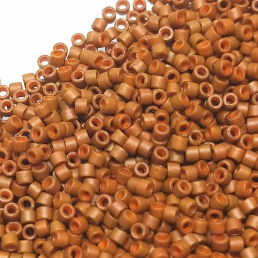 11/0 MIYUKI delica DB0794 - Dyed Matte Opaque Sienna -  - 1gr.  - Miyukilandia