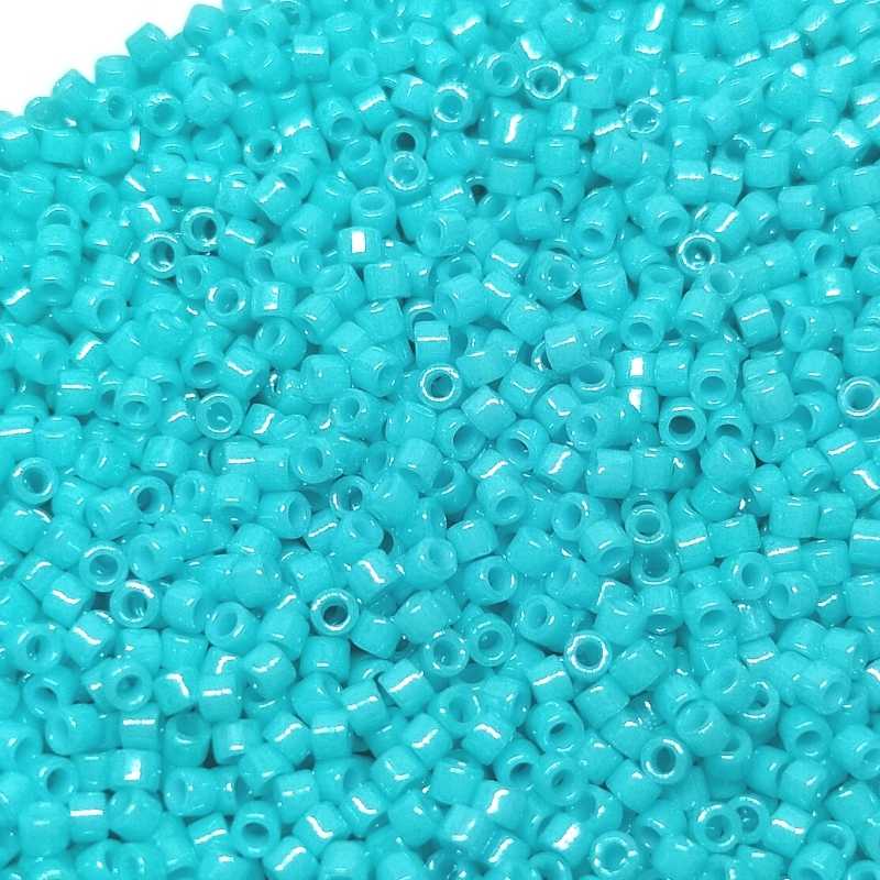 11/0 MIYUKI delica DB0658 - Dyed Opaque Turq/Green - 1gr.  - Miyukilandia