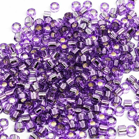 11/0 MIYUKI delica DB1343 - Lavender Argent Lined - 1gr.  - Miyukilandia