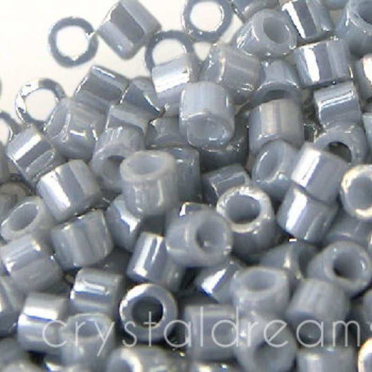 11/0 MIYUKI delica DB0252 - Light Grey - 1gr.  - Miyukilandia