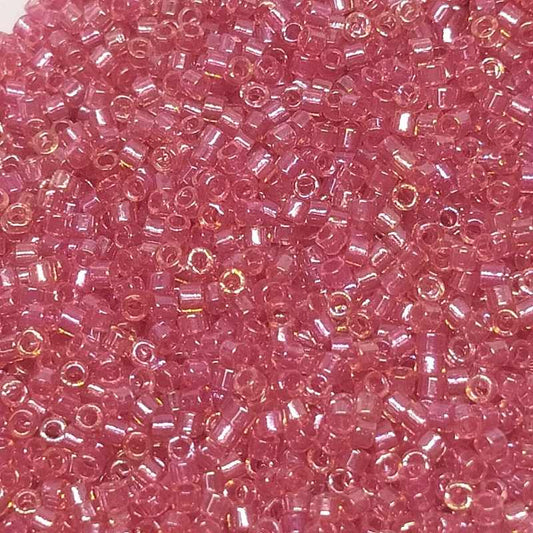 11/0 MIYUKI delica DB0062 - Lined Cran AB - 1gr.  - Miyukilandia