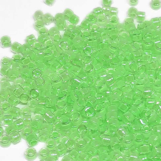 11/0 MIYUKI delica DB2040 - Luminous Mint Green - 1gr.  - Miyukilandia