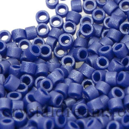 11/0 MIYUKI delica DB0361 - Matte Metallic Sapphire - 1gr. -  - Miyukilandia