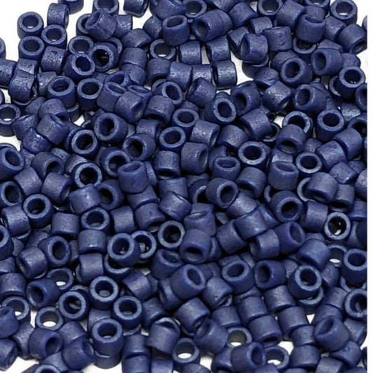 11/0 MIYUKI delica DB0377 - Matte Royal Blue - 1gr.  - Miyukilandia