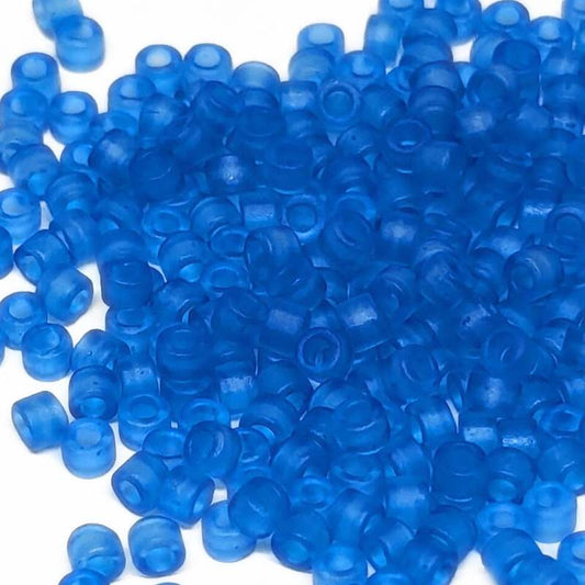 11/0 MIYUKI delica DB0787 - Matte Transparent Aquamarine - 1gr.  - Miyukilandia