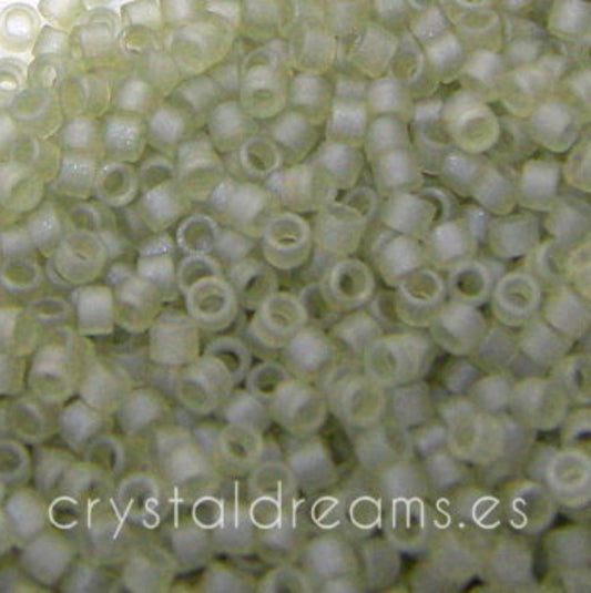 11/0 MIYUKI delica DB0383 - Matte Trasp. Oyster - 1gr.  - Miyukilandia