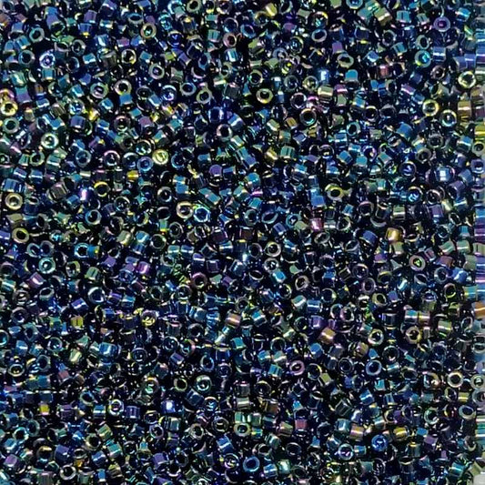 11/0 MIYUKI delica DB0005 - Medium Blue Iris  - 1gr.  - Miyukilandia