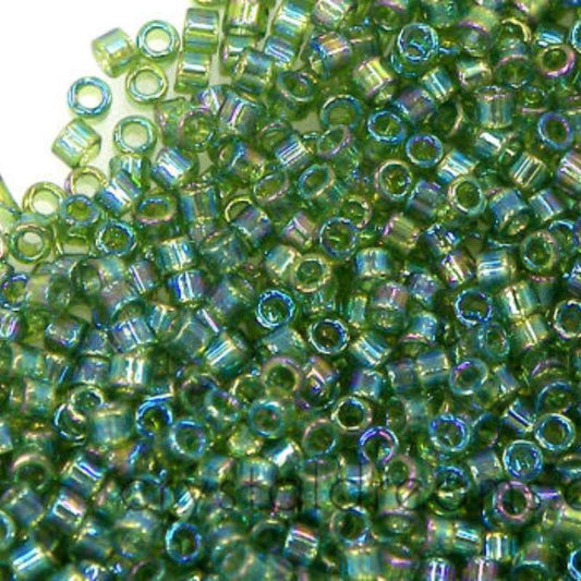 11/0 MIYUKI delica DB1247 - Olivine AB - 1gr.  - Miyukilandia