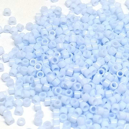11/0 MIYUKI delica DB1497 - Opaque Light Sky Blue - 1gr.  - Miyukilandia