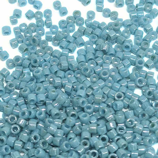 11/0 MIYUKI delica DB0217 - Opaque Luster Water - 1gr.  - Miyukilandia