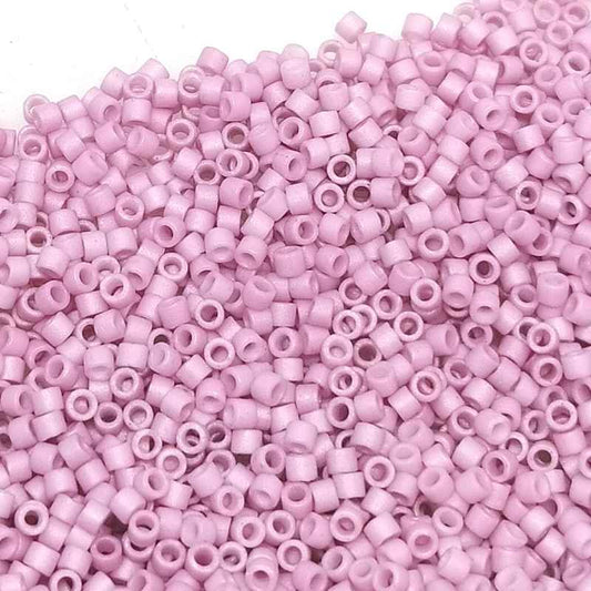 11/0 MIYUKI delica DB0355 - Opaque Matte Rose - 1gr.  - Miyukilandia