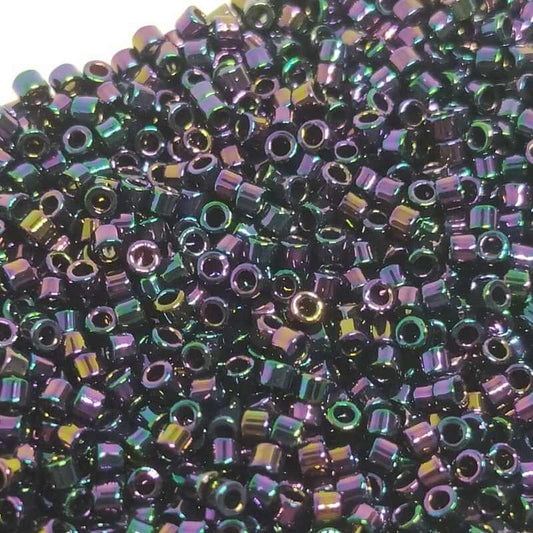 11/0 MIYUKI delica DB0004 - Purple Iris - 1gr.  - Miyukilandia