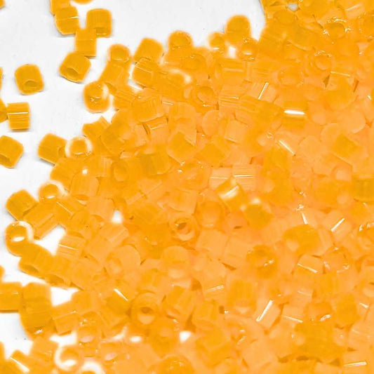 11/0 MIYUKI delica DB1855 - Silk Inside Orange - 1 gr.  - Miyukilandia