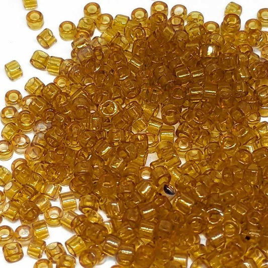 11/0 MIYUKI delica DB0119 - Transp. Honey Luster - 1gr.  - Miyukilandia