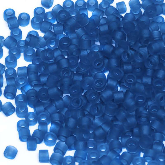 11/0 MIYUKI delica DB0768 - Transparent Mate Aquamarine 1 gr.  - Miyukilandia