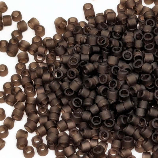 11/0 MIYUKI delica DB0769 - Transparent Mate Root Beer 1 gr.  - Miyukilandia