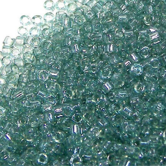 11/0 MIYUKI delica DB0112 - Transparent Seafoam Luster - 1gr.  - Miyukilandia