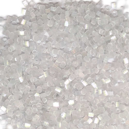 11/0 MIYUKI delica DB0676 - Satin Argent Grey - 1gr. -  - Miyukilandia