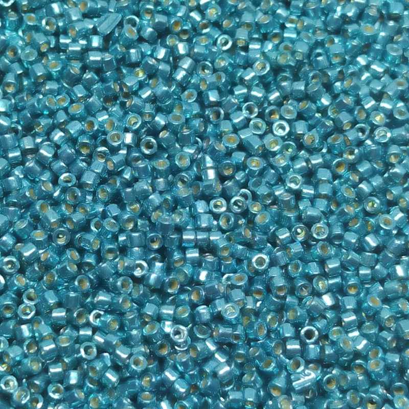 11/0 MIYUKI delica DB1847 Duracoat Galv. Dk Seafoam 1gr.  - Miyukilandia