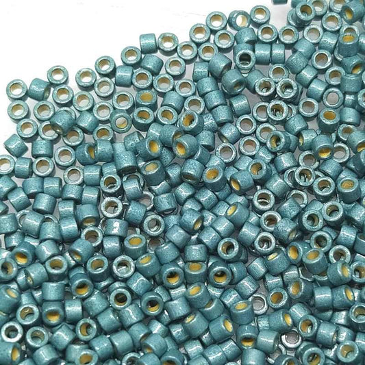 11/0 MIYUKI delica DB1847F Duracoat Galv. Frosted Seafoam 1gr.  - Miyukilandia