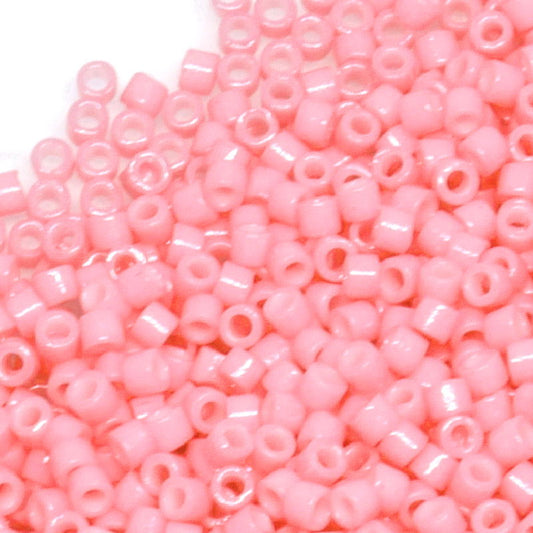 11/0 MIYUKI delica DB2116 Duracoat Opaque Lt. Carnation - 1gr.  - Miyukilandia