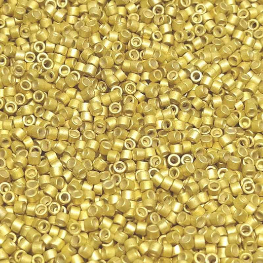 11/0 MIYUKI delica DB1154 Galvanized Semi Frosted Zest 1gr.  - Miyukilandia