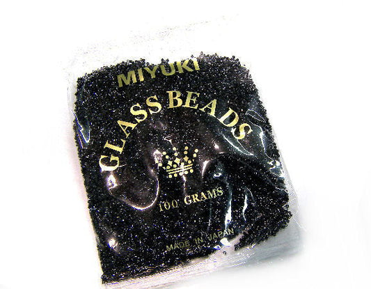 11/0 MIYUKI delica Hex  - Gunmetal - DBC001- Pack 100 gr.  - Miyukilandia