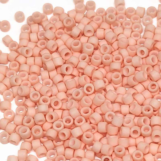 11/0 MIYUKI delica DB1513 Matte Opaque Light Salmon - 1gr.  - Miyukilandia