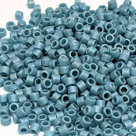 11/0 MIYUKI delica DB2315 Opaque Glazez Frosted Peacock 1gr. -  - Miyukilandia