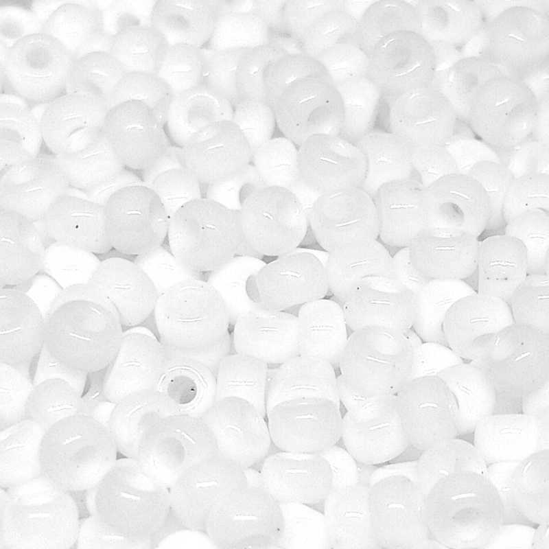 6/0 MIYUKI - rocalla - Opaque White - 1gr. – Miyukilandia