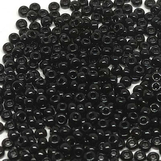 8/0 MIYUKI - rocalla - Black - 1gr.  - Miyukilandia