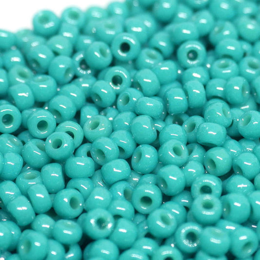 8/0 MIYUKI - rocalla -  Duracoat Opaque Azure - 1gr.  - Miyukilandia