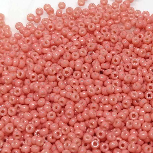 8/0 MIYUKI - rocalla - Duracoat Opaque Light Watermelon - 1gr.  - Miyukilandia