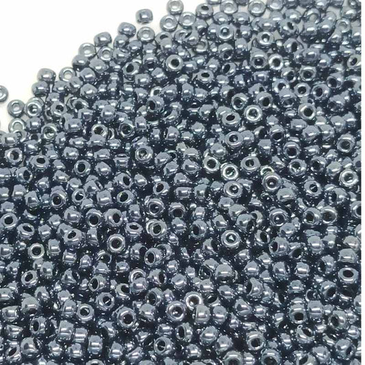 8/0 MIYUKI - rocalla - Gunmetal - 1gr.  - Miyukilandia