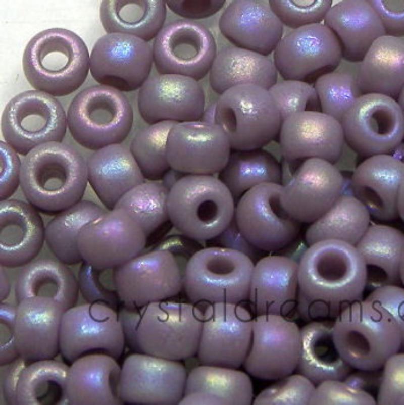 8/0 MIYUKI - rocalla - Matte Opaque Mauve AB - 1gr.  - Miyukilandia